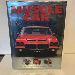 adidas Red and Black Muscle Car Graphic Hardcover Book